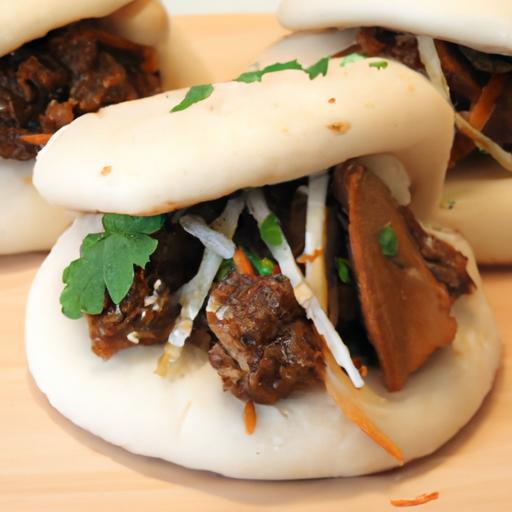 Savory Bao Buns: Tender Braised Beef Wrapped in Delight