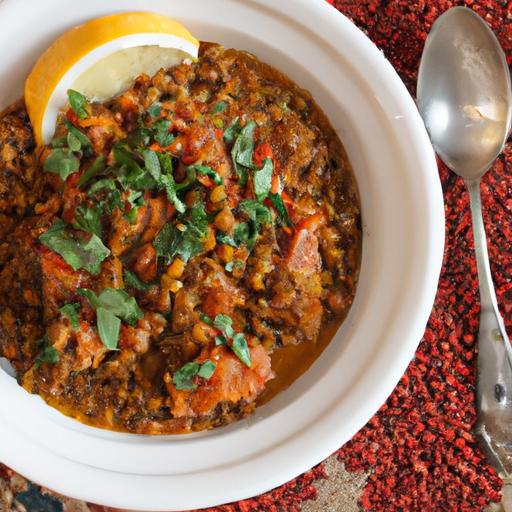Moroccan Chicken Rfissa with Lentils: A Hearty Traditional Feast