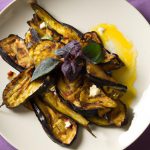 Golden Fried Aubergine Drizzled with Sweet Honey Bliss