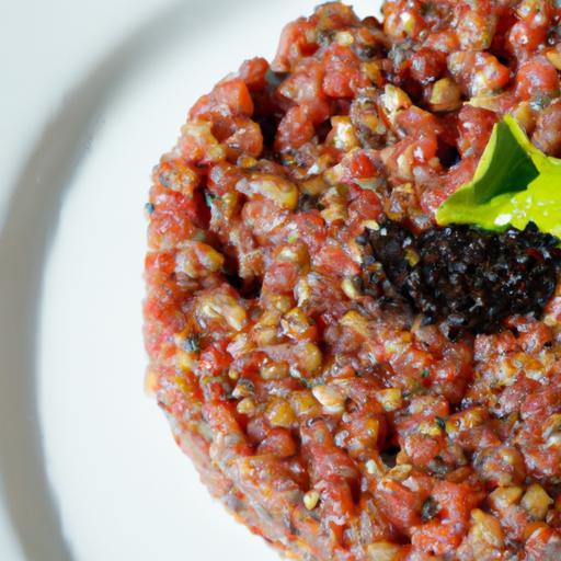 Decadent Delights: Wagyu Beef Tartare Paired with Caviar
