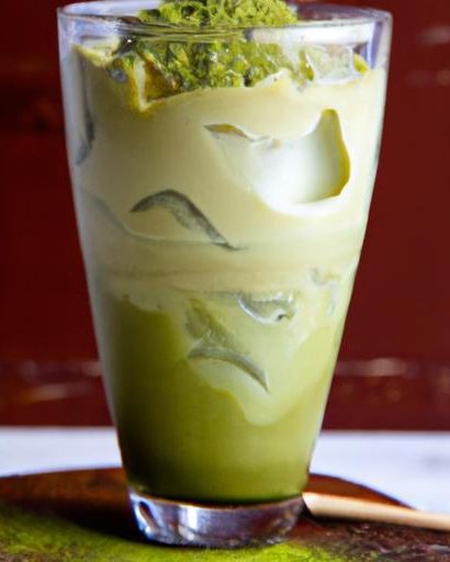 Chill Out with the Refreshing Iced Vanilla Matcha Latte