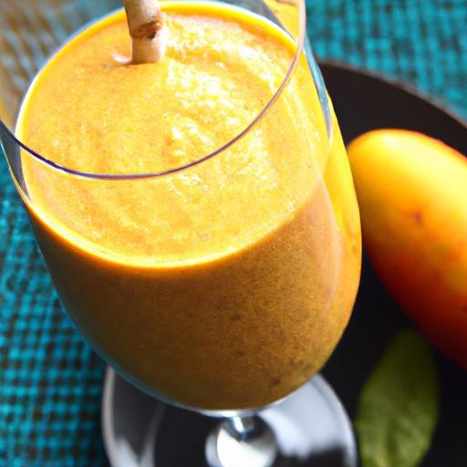 Boost Health with This Vibrant Mango Turmeric Smoothie Recipe