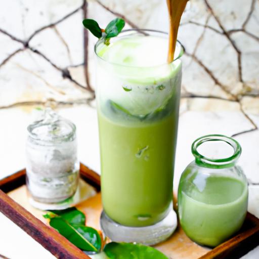 Chill⁢ Out with the Refreshing Iced Vanilla ⁣Matcha ‌Latte