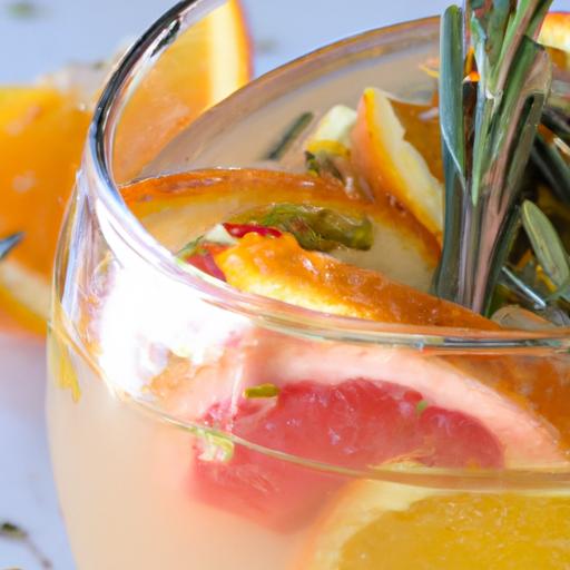 Refreshing Citrus Elixir: The Magic ‌of Grapefruit & Rosemary Water