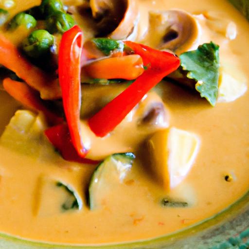 Golden Glow: Exploring ⁣Thai Yellow Curry ⁤with ⁢Fresh veggies