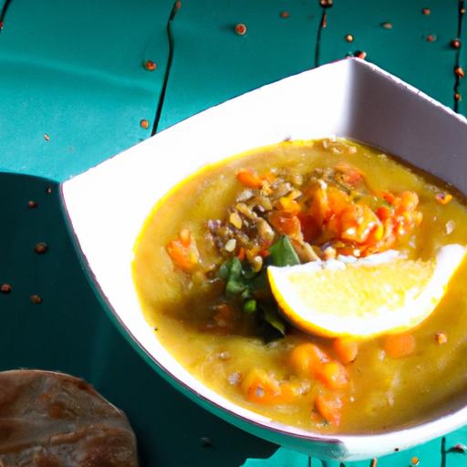 Zesty Lemon Turmeric Lentil Soup: A ⁤Healing Bowl of Goodness