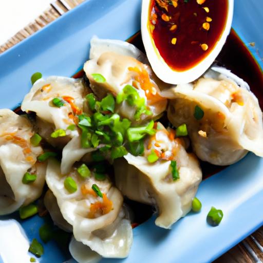 Irresistible Spicy Peanut ‍Sauce‌ Chicken Dumplings Recipe