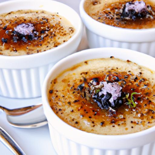 Earl Grey Crème Brûlée: ‌A Classic Dessert with ⁢a Tea ‌Twist