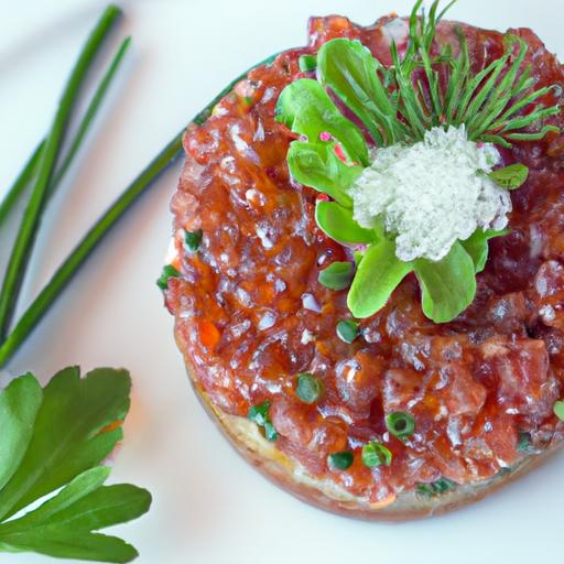 Decadent‌ Delights: ⁣Wagyu Beef Tartare Paired with Caviar