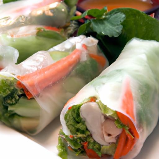 Crisp &‌ Fresh: ‌Authentic Thai Vegetable‌ Spring Rolls Recipe
