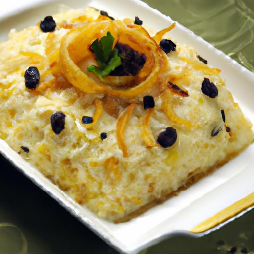 Golden Layers Unveiled: The Art ⁤of‍ Baked Tahchin Rice