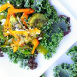 Nourish Your Day: Roasted Veggie Salad with Kale & Tahini