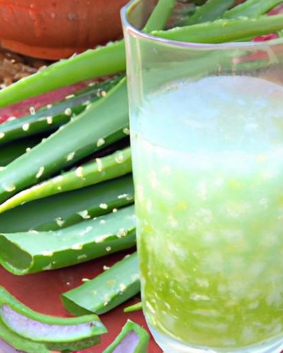 Aloe Vera Juice: Nature’s Soothing Aid for Easy Digestion