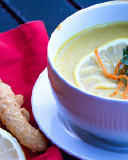 Zesty Lemon Turmeric Lentil Soup: A Healing Bowl of Goodness