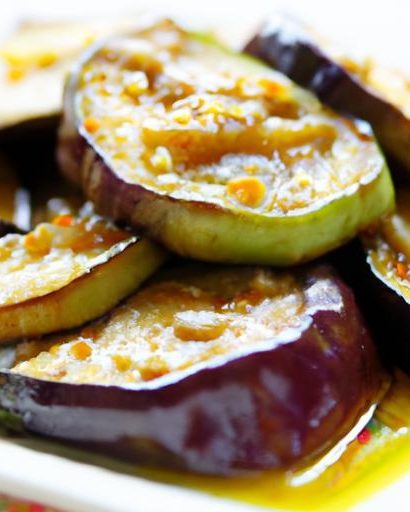 Savoring Chinese Eggplant in Bold Garlic Sauce Delight