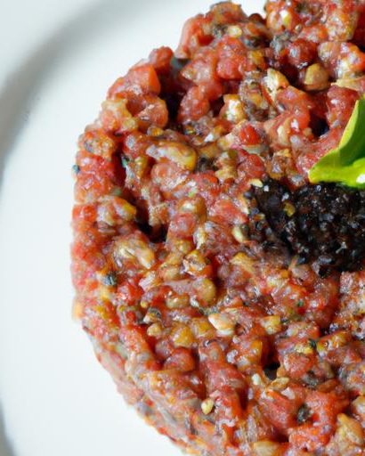 Decadent Delights: Wagyu Beef Tartare Paired with Caviar