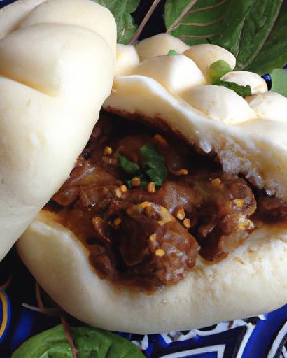 Fluffy Bao Buns with Savory Braised Beef Filling Delight