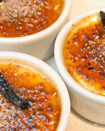 Earl Grey Crème Brûlée: A Classic Dessert with a Tea Twist