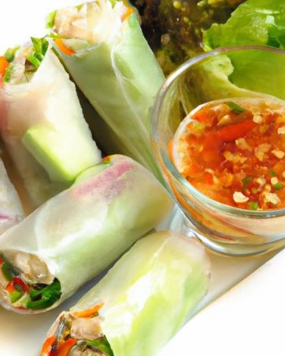 Crisp & Fresh: Authentic Thai Vegetable Spring Rolls Recipe