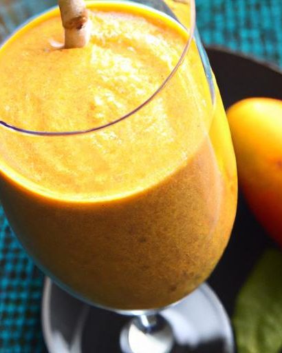Boost Health with This Vibrant Mango Turmeric Smoothie Recipe