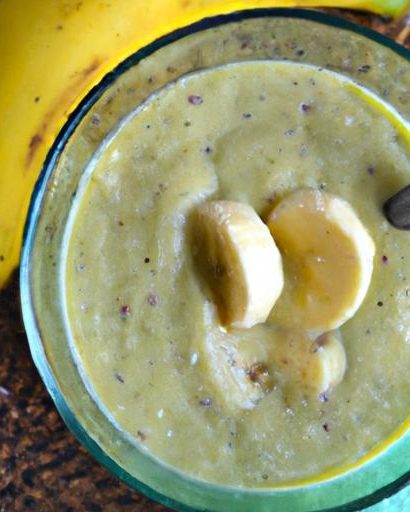 Creamy Avocado & Banana Smoothie: Nutrient-Packed Delight